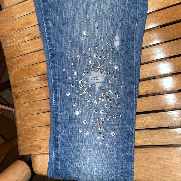 A&F Rhinestone Jeans - Picture 6 of 8